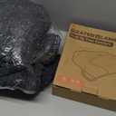 Eydna Electric Heated Blanket Throw Size 50"×60" with 6 Heating Levels & 3 Hours Auto Off, Heating Blanket Double Sided Plush Sherpa, Fast Heating, Machine Washable for Christmas Gift  Dark Gray