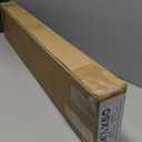 Lotus & Windoware Cordless, 2 Inch Faux Wood Blind, 34.5" Wide x 60" Long, Window Blinds, Blinds & Shades, Blinds for Indoor Windows, Embossed, Bright White