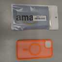 SUPFINE Magnetic for iPhone 15 Plus Case & iPhone 14 Plus Case(Compatible with MagSafe)(Military Grade Drop Protection) Slim Translucent Shockproof with Anti-Fingerprint Phone Case,Orange