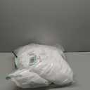 Round Tablecloth,6 Pack 132inch Stain and Wrinkle Resistant Polyester Table Cloth,Decorative Fabric Table Cover for Kitchen,Dinning,Party,Wedding Round(White)