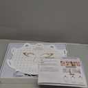 Red Light Mask for Face, 7-1 Colors Facial Care Mask, 850nm Infrared & Red Light Masks, Ergonomic Design for Home & Travel, White