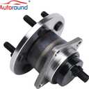 Autoround 512403 Rear Wheel Bearing Hub Assembly fit for Toyota Corolla 2009-2019/Matrix 09-14, Pontiac Vibe 2009-10,1.8L L4 5 Lugs w/ABS [2-Pcs]