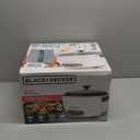 BLACK+DECKER 16-Cup Rice Cooker, 8-Cup Uncooked Rice, Steaming Basket, Removable Non-Stick Bowl, One Touch, Keep Warm