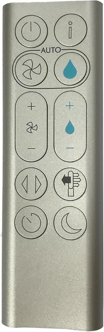 Genuine Remote Control 369568-01/02 for Dyson PH01 PH02 PH03 Purifier Humidify + Cool Formaldehyde Machine, Compatible 970486-05, 970486-06, 970486-08, 970486-10, 970486-12, Silver