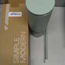 Simple Modern 40 oz Trek Tumbler with Handle and Straw Lid | Cup Holder Friendly Insulated Stainless Steel Travel Mug | Sea Glass Sage