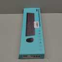 Wireless Keyboard and Mouse Combo for Windows, 2.4G Full-Sized External Cordless Computer Keyboard Mouse Combo for Laptop PC Desktop Chrome Mac, Number Pad 1600 DPI Silent Mouse USB Receiver (Black)