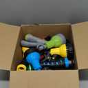 Tanlade 10 Pcs Adjustable Hose Nozzle Garden Hose Nozzle Sprayer Bulk High Pressure Hose Sprayer Water Hose Heavy Duty with 8 Adjustable Watering Patterns for Car Wash Watering Plants Showering Pets