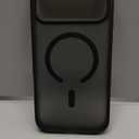 Magnetic for iPhone 17 Pro Max Case, [Anti-Slip] [Military-Grade Drop Protection] [Camera Protection] Skin-Friendly Slim Matte Shockproof Protective Case for iPhone 17 Pro Max, Black