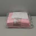 Utopia Bedding Washable Underpads 34" x 52" (Pack of 4), Waterproof Reusable Heavy Absorbency Incontinence Bed Pads for Adults, Kids, Elderly and Pets, Bedwetting Pads for Sofa and Couch (Pink)