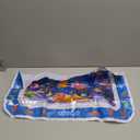 Tummy Time Water MatInflatable Tummy Time Water Play Mat for Babies, Infants and Toddlers 3 to 12 Months Promote Development Toys Baby Gifts (Blue)