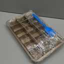 Brownie Pan with DividersNonstick Carbon Steel Baking Loaf Pan Baking Pan Baking Pan18 Pre-Cut Square Molds for Brownie Bite, Cake, Fudges and Chocolate