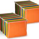 Officemate Hanging File Frames, Letter Size, Rails fits 24 to 27, Files Cabinet, Steel, 2 Sets (91999) , Silver