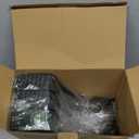 NATURE'S SOURCE Makeup Organizer for Vanity, 3-Tier Corner Bathroom Organizer Countertop with Makeup Brush Holder, Corner Counter Storage for Bathroom Dresser- Green