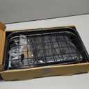 150L Laundry Hamper with Wheels, Rolling Laundry Basket with Metal Frame and Removable Bag, Large & Tall Dirty Clothes Hampers for Bedroom Aesthetic, Laundry Room, Bathroom, Dorm-Black