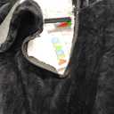 OLAOLA Wearable Blanket Hoodie for Adults - Oversized Animal Hooded Blanket - Soft Warm Cozy Sherpa Fleece Sweatshirt (Adult-black Cat)