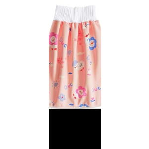 CUXFLS Waterproof Diaper Skirt for Baby Toddler Bed Wetting Training Diaper Shorts for Boys and Girls Night Time (Duck+Duck) - L