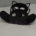 Black Cat Metal Paper Holders,Funny Animals Paper Storage Holders Stand for Indoor Bathrooms Kitchen,Novelty FreeStanding Toilet Rolls Storage Fit 8 Rolls (Cat 14.3"lx4.7"wx9.4"h)