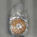 Mauproy 50 Pack Clear Plastic Gift Bags with Handles, Party Favor Bags with Ribbons and Tags, Reusable Goodie Tote Bags for Mother's Day Wedding Baby Shower (4.9" x 5.9" x 2.8")