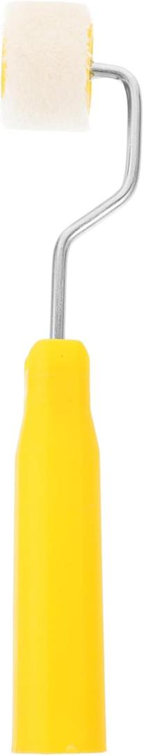 Mipcase 2Pcs Paint Roller Brush Roller for House Painting Ergonomic Handle Durable and Easy to Replace Paint Supplies for Smooth Finishes