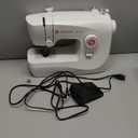 SINGER M1150 Portable Sewing Machine White  Accessories Included | 16 Stitches, Top Drop-in Bobbin, 4-Step Buttonhole, Free Arm, LED Light | Ideal Sewing Machine for Home Projects