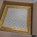 12x12 Vintage Picture Frame Gold,Antique Frame 2inch Wide Line