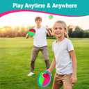Toss and Catch Ball Set Family Outdoor Games, Games for Kids Ages 4-8 +, Beach Kids Toys Great for Boys and Girls, Ideal for Birthday Includes 4 Paddles 4 Sticky Balls (36 Months+)