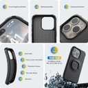 Lock Protective Case for iPhone 15 Pro Max Black
