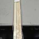 LazBlinds No Drill 1" Vinyl Mini Blinds, 31" W x 64" H, Cream