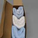 3-Pack Organic Baby Swaddle Sleep Sacks - Swaddles for Newborns, Infant 0-3 Months, Baby Girls, Boys, Soft & Snug Newborn Sleep Sack, Nursery Swaddling Blankets (ABC Land Cloud)