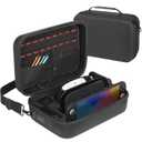 Sylzethion Switch 2 Case(2025), Hard Shell Travel Case with 18 Game Card Slots, All-in-One Protection for Switch 2 Console & Pro Controller Accessories