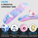 Skateboard,31 x 8 inch Complete Skateboards for Beginners,8 Layer Maple Concave Cruiser Trick Skate Board for Kids,Teens,Adults, Standard Skateboard