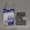 Brother Genuine TZe231~1/2 Black Print on White Label Tape. Each: 0.47 in x 26.2 ft (12 mm x 8 m)