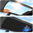 2026 Upgrade Sunshade Roof For Tesla Model Y Juniper 2025 2026 [No-Gap/Sag-Free] Heat Insulation Glass Roof Sunshade Sunroof for Tesla Model Y Accessories 2026 2025 Black