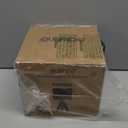 EDISHINE Boho Small Table Lamp, Walnut Color Wooden Tripod Bedside Lamp, Farmhouse Nightstand Lamp for Nursery, Bedroom, Office, Kid Room, Living Room, Grey Linen Lampshade, E26 Socket, 14.2 Inch