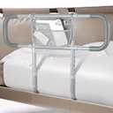 Siebenschläfer Bed Rails for Elderly Adults Safety, Extended Bed Assist Rail for Seniors - Adjustable Side Bed Guard Rails Handle Support Bar with Storage Bag, Fit King Queen Full Twin Beds