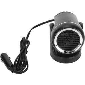 2 in 1 Car Heater, 12V 120W Portable Car Heater Fast Heating Cooling Fan Rotatable with Cigarette Lighter Plug for Cars Trucks Vehicles