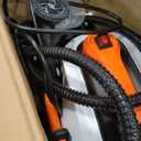 BEAMNOVA Steam Cleaner Electric Household Steamer High Pressure Multipurpose Rolling Cleaning Machine for Carpet Upholstery Floor Car Detailing Home Inside Water Container with Roller, White