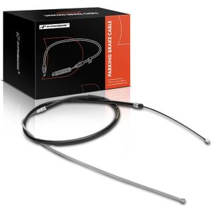 A-Premium Rear Driver Parking Brake Cable Assembly | Compatible with BMW Models - 525i 2003-2007, 525xi 2006-2007, 530i 2003-2007, 530xi 2006-2007, 545i 2004-2005, 550i 2006