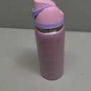 Owala Wicked FreeSip Insulated Stainless Steel Water Bottle with Straw for Sports and Travel, BPA-Free Sports Water Bottle, 32 oz, Glinda (Pink)