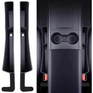 2 Pack Car Seat Gap Filler Organizer - Premium Car Seat Gap Storage Solution, Car Organizers and Storage for Phones, Keys, Cards, and More, Universal Fit for Most Vehicles