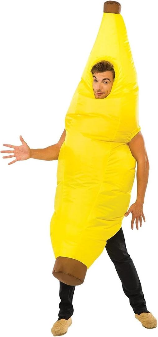 Rubie's Costume Co Men's Inflatable Banana Costume (Yellow)