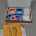 Toddler Girl Toys, Magnetic Tiles 44pcs, Birthday Gifts Ideas for Girls Age 3-5, Magnetic Building Blocks, Magnet STEM Montessori Toddler Kids Christmas Toys Gifts for 3 4 5 6 7 Year Old Girls