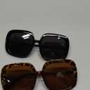 miyya Oversized Polarized Sunglasses Women, Trendy Retro Sun Glasses for Women 2025, Oversized Shades