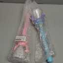 ArtCreativity Light Up Princess Wands for Kids (Set of 2, 14" Long) - Pink and Blue Fairy Wands with Spinning LEDs, Batteries Included - Light Up Wand for Girls and Boys, Perfect Pretend Play Toys