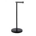 KES Bathroom Toilet Paper Holder Stand Modern Tissue Roll Holder SUS304 Stainless Steel Rustproof Freestanding 20.2" H, Matte Black BPH283S1-BK