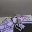 Pilates Reformer Sets Pilates Board 6in1 Multifunctional Abdominal core Trainer Workout Equipment,Exercise Board Foldable Ab Board Trainer Pilates Exercise Machine (Purple), 38.6"D x 12"W x 2"H