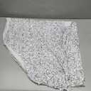 FOTSHARER White Christmas Tree Skirt Glitter 36 Inch Velvet Xmas Tree Skirt Mat Silver Sparkly Christmas Tree Skirts Reversible Sequin Tree Skirt Cover for Winter Holiday Family Reunion Decorations