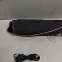 Cacoy 40" x 20" RGB Mouse Pad XXL, Extended Desk Mat with Smooth Surface and 9 Lighting Effects, LED Lighting Desk Pad with Stitched Edges and Non-Slip Rubber Base, Gaming Computer Mouse Mat, Black