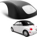 Convertible Soft Top w/Glass Window Replacement for 2003-2009 VW New Beetle Convertible 1005BEE055, 10-05-BEE-055