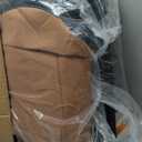 Leather Seat Covers Custom Fit for Maverick 2022-2025, Compatible with XL, XLT, Lobo, Lariat, Tremor Model - Armrest Covers Included - Faux Leather, Fully Covered, Fit Like a Glove (Desert Brown & Navy Blue)